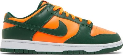 Nike Dunk Low Retro Miami Hurricanes 11 Men