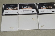 HO scale brass DETAIL PARTS Master Creations 746 door handle (lot set of 3)