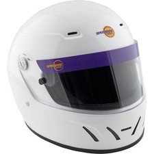 Speedway Motors Lightweight Sa2025 Racing Helmet White Xl