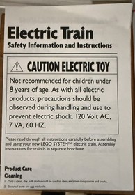 LEGO 9V Trains 4563 Load N&rsquo; Haul Railroad Complete W /Box VERY RARE!!