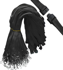 33 Pcs Breakaway Flat Lanyards with Swivel J Hook for ID Badges