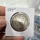 1889 Morgan Silver Dollar Circulated Business Strike $1 Coin