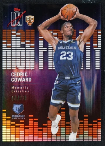2025 Topps Signature Cedric Coward Base (RAW)