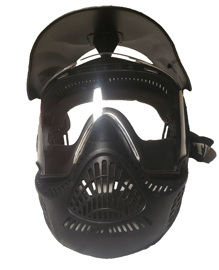 Tippmann Paintball Full Face Mask Goggles Clear Lens Visor A