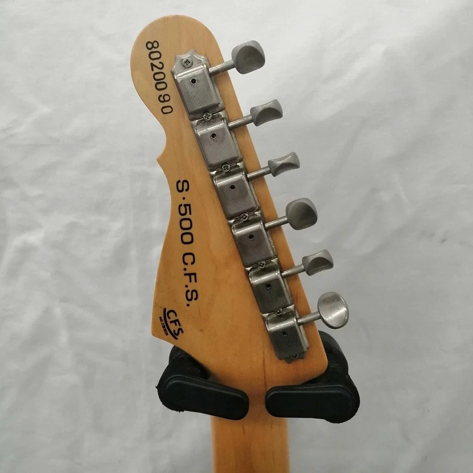 G&L S500CFS Used Alder body Maple neck Rosewood fingerboard Sunburst w/Gig case - Image 3 of 4