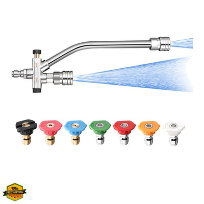 #ad #ad Foam Cannon Dual Connector AccessoryPressure Washer Double Tip Attachment fo... $26.95