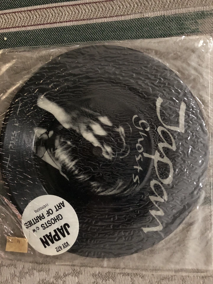 1982 Virgin UK Japan Sylvian Karn Jansen Barbieri 45 RPM Picture Disc Unopened - Image 3 of 4