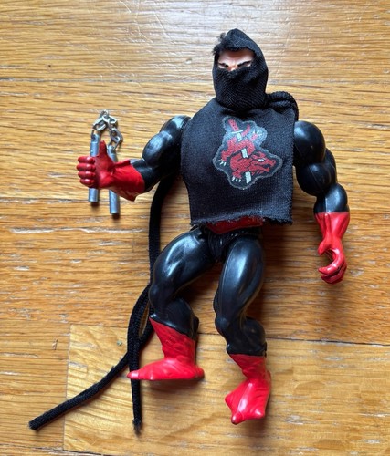 Masters of the Universe Vintage Ninjor mit Zubehör Motu He-Man super selten