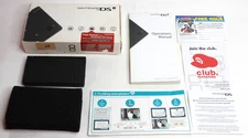 Nintendo DSi Black Handheld Console System CIB Tested, Original Box NO CHARGER