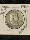 1948-D Franklin Half Dollar  VF+