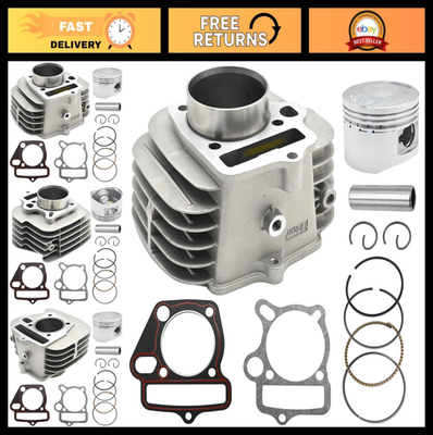 #ad Anxingo 52.4mm Aluminum Big Bore Cylinder Kit for Lifan 125cc Engines $71.99