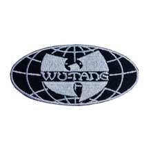 Wu-Tang Clan Worldwide Embroidered Iron On Patch - Music Band Logo 40-C