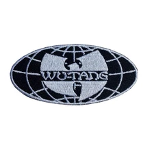 Wu-Tang Clan Worldwide Embroidered Iron On Patch - Music Band Logo 34-S