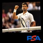 Novak Djokovic Signed 11x14 Photo PSA/DNA COA Autograph Tennis GOAT 24x Champion