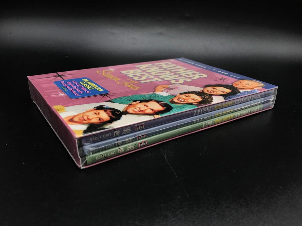 Father Knows Best 1954-1960 TV Series Complete Season Four 5 disc DVD set sealed Foto 4 de 4