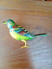 Rare GNK Kohler Tin Wind-Up Singing Bird Germany
