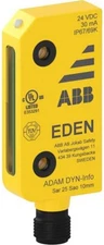 Adam Dyn-Info M12-5 Safety Sensor Unit, M12-5 Male Connector, IP69K, Yellow (2TL