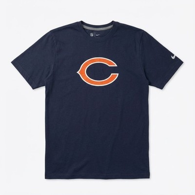Chicago Bears Nike T-Shirt Herren Urlacher 54 NFL Football S Dunkelblau Navy