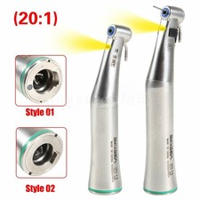 Dental 20:1 Implant LED E-generator/Fiber Optic Handpiece Contra Angle E-type ne