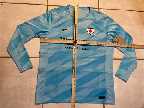 Camiseta deportiva de portero manga larga Nike Chicago Red Stars FC NWSL 2024 para hombre XL - Imagen 8 de 10