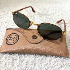 Ray-Ban B L W2188 Gold Tortoise Sunglasses Vintage w/Case USA