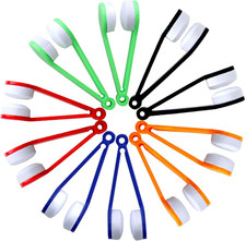 10 Pcs Mini Sun Eyeglasses Cleaning Clip, Glasses Eyeglass Microfiber Spectacles