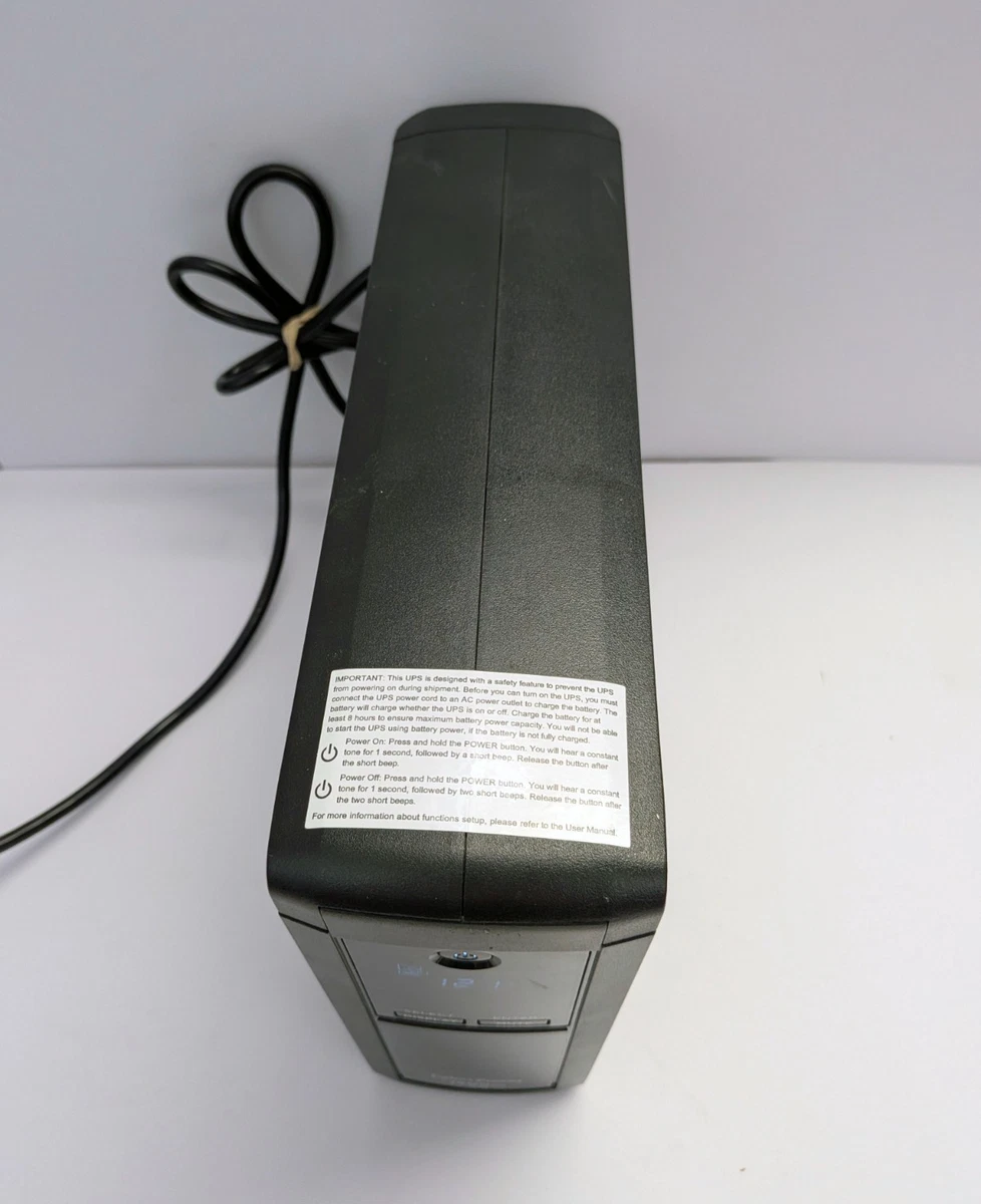 CyberPower CP1500AVRLCDa UPS 1500VA 900W LCD AVR w/ Battery Tested Working