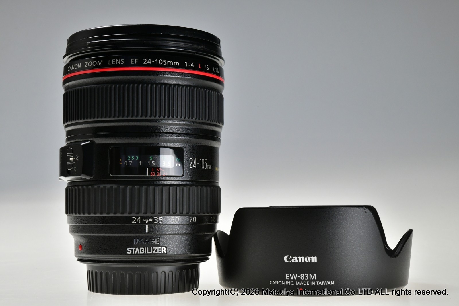 Canon EF 24-105mm f/4L IS USM Macro Lens Excellent Fully Tested JAPAN