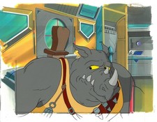Rocksteady of (TMNT) Turtles- Original Production Cel with MWS Seal
