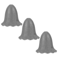  3 Pcs Cast Iron Bell for Outdoor Dinner Doorbell Ornaments Hanging Craft