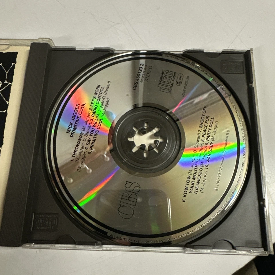 Mick Jagger – Primitive Cool / CBS RECORDS CD 1987 - Bild 3 von 3