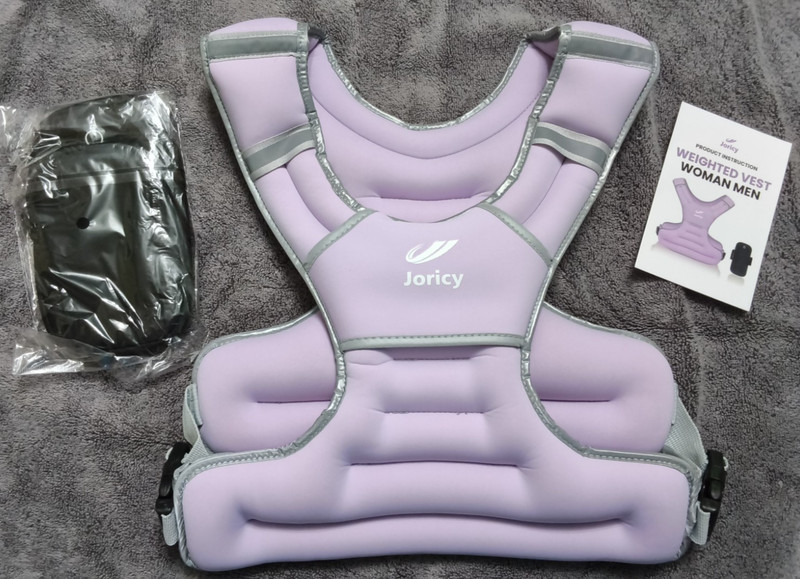 Joricy 10 lb Weighted Vest  with Arm Bag