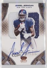 2011 Panini Crown Royale Blue 35/50 Jerrel Jernigan #209 Auto 03hd
