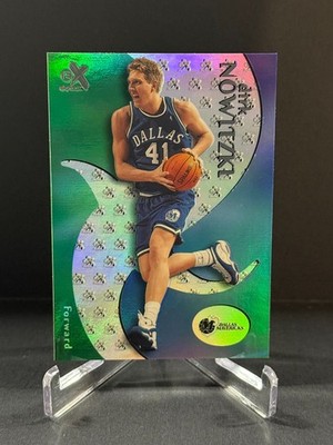 DIRK NOWITZKI 1999-00 SKYBOX EX E-X 11 DALLAS MAVERICKS HOF MVP