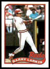 Barry Larkin 1989 Topps #515 Cincinnati Reds MLB READ FREE SHIPPING AutographDen