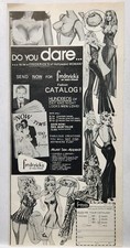 1974 Fredericks Of  Hollywood Lingerie Sexy Girl Women Print Ad Poster Art 70s