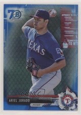 2017 Bowman Chrome Prospects Blue Refractor 70th Anniversary Ariel Jurado 0o6v