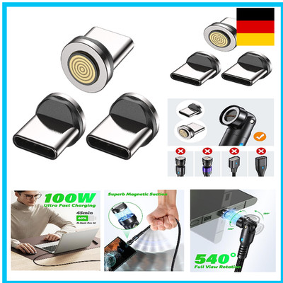 Magnetisches USB-C Ladekabel | 60W/100W | Anpassbarer Winkel
