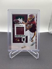 2020 Panini Contenders Antonio Gandy-Golden Rookie Ticket Jersey Patch Green