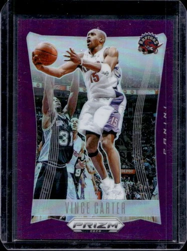 2023-24 Panini Prizm Deca Vince Carter Purple #/99 Raptors