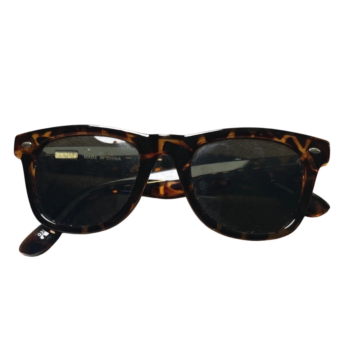J. Crew NWT Oversized‎ Rectangular Sunglasses - Black Matte Sunglasses For Men | Factory main image 2