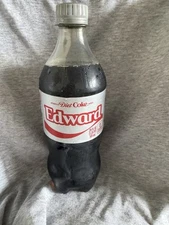 Share A Coke with    Edward   2025 Personalized Gift Coca Cola Bottle 20oz Diet