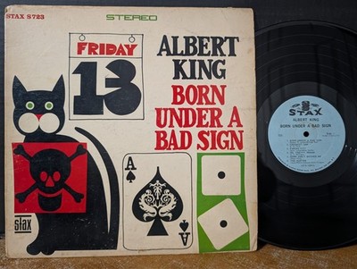 Albert King    Born Under A Bad Sign 1967 OG STAX Mono Crosscut Saw Hunter READ!