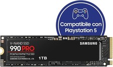 Samsung 990 PRO NVMe M.2 SSD, 1TB, PCIe 4.0, 7.450 MB/s in lettura, 6.900 MB/s i
