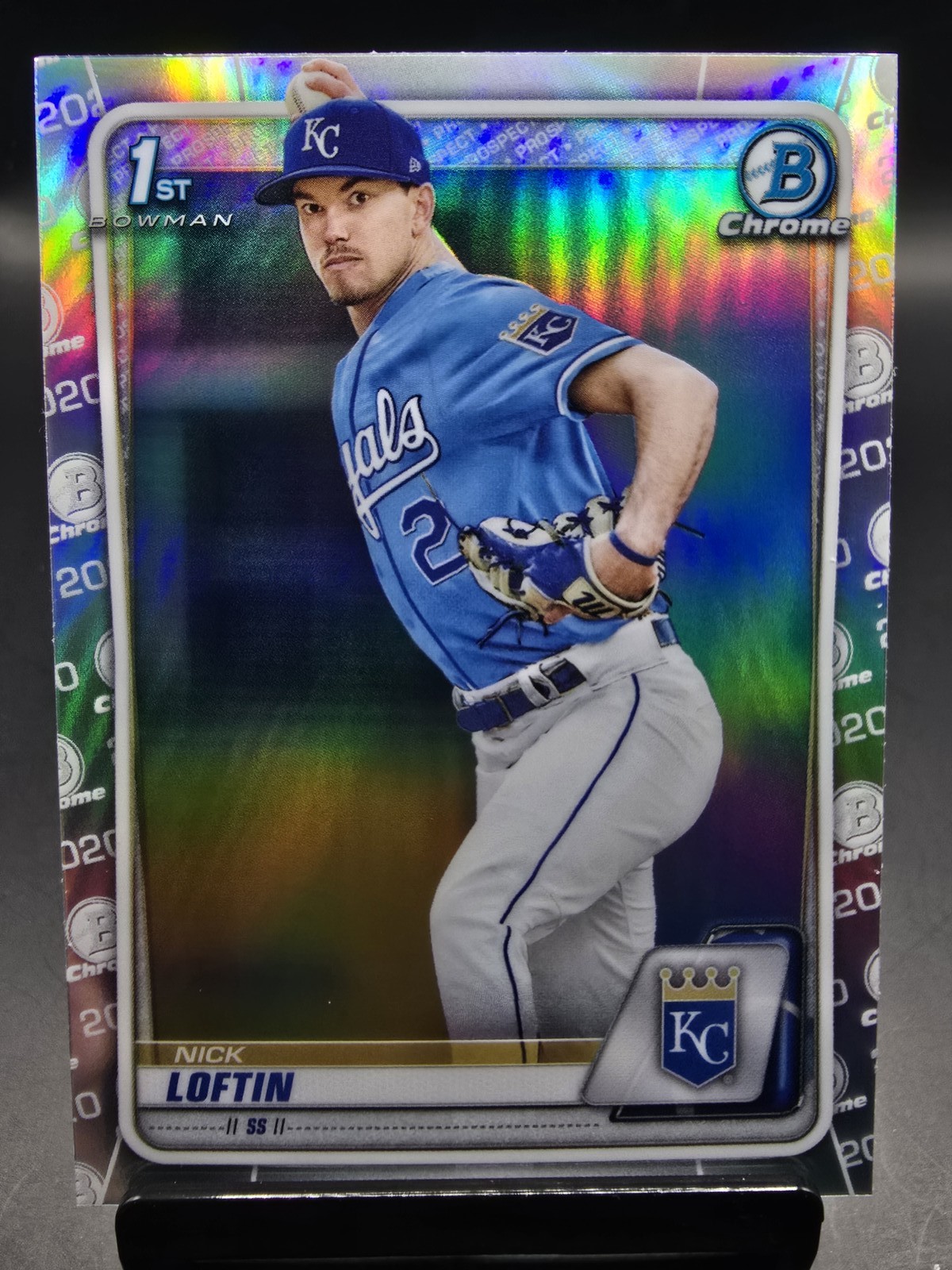 2020 Bowman Draft #BD-14 Nick Loftin Chrome Refractor 1st