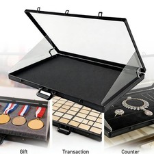 Vitrine für Sammelkarten, Tischvitrine für Abzeichen, Uhren, Flohmarkt