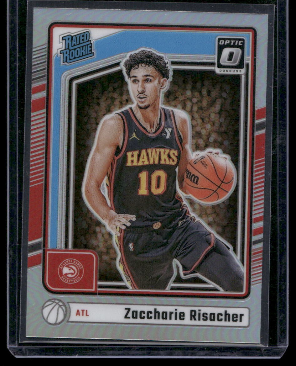 2024-25 Donruss Optic #268 Zaccharie Risacher Holo