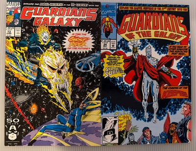 #ad #ad Guardians of the Galaxy #13 And #24 Lot Of 2 Marvel Comics. Both High Grade. $10.00