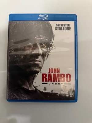 JOHN RAMBO mit Sylvester Stallone Original deutsche Blu Ray FSK18 Uncut