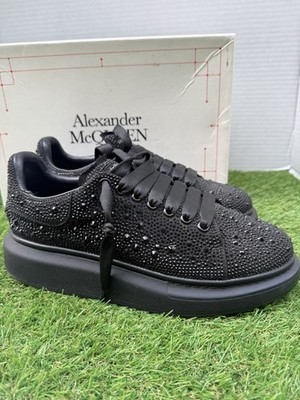 Alexander McQueen Oversized Crystal Sneakers Size 45 - Authentic - With Box 
